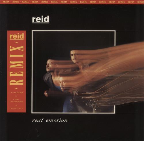 Reid Real Emotion - Remix 12" vinyl single (12 inch record / Maxi-single) UK RIQ12RE870433
