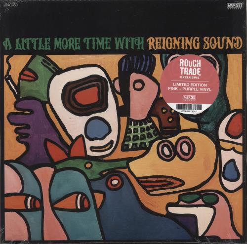 Reigning Sound A Little More Time With - Pink & Purple Vinyl vinyl LP album (LP record) US 7GKLPAL871544