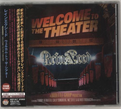 Reinxeed Welcome To The Theater CD album (CDLP) Japanese 0EKCDWE729868