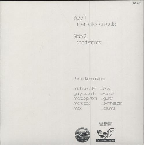 Rema-Rema International Scale 7" vinyl single (7 inch record / 45) UK R3R07IN780266