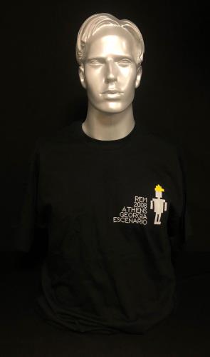 REM 2008 Athens Georgia Escenario - Crew T-Shirt t-shirt US REMTSAT729164