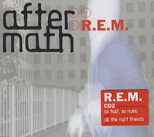 REM Aftermath 2-CD single set (Double CD single) UK REM2SAF309760
