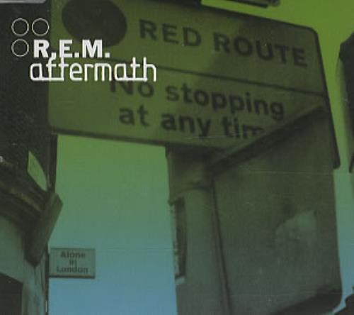 REM Aftermath CD single (CD5 / 5") UK REMC5AF312200