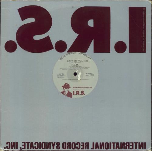 REM Ages Of You - EX 12" vinyl single (12 inch record / Maxi-single) US REM12AG607303