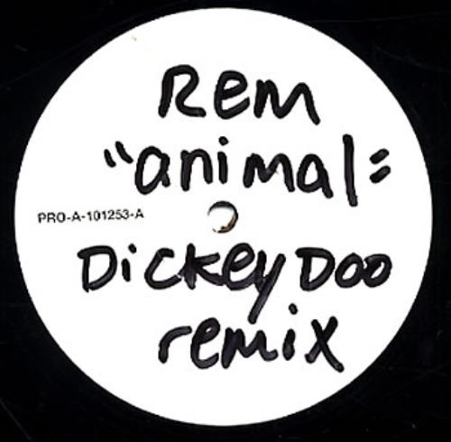 REM Animal - Dickey Doo Remix 12" vinyl single (12 inch record / Maxi-single) US REM12AN313073