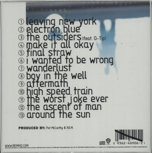 REM Around The Sun - Sealed Boxset CD Album Box Set US REMDXAR305233