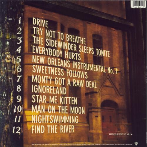 REM Automatic For The People vinyl LP album (LP record) US REMLPAU832285