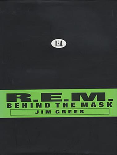 REM Behind The Mask book UK REMBKBE308235