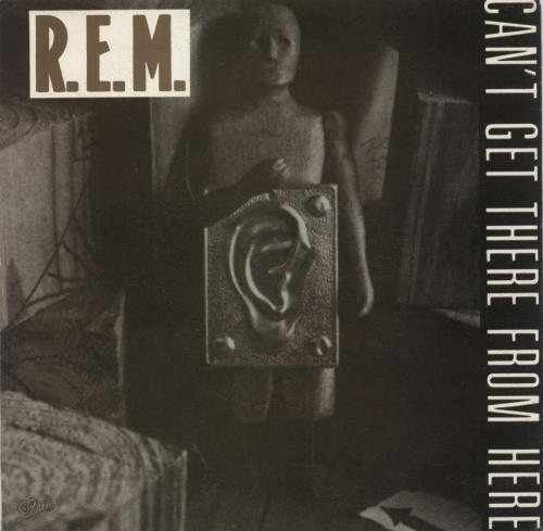 REM Can't Get There From Here 7" vinyl single (7 inch record / 45) Spanish REM07CA202459