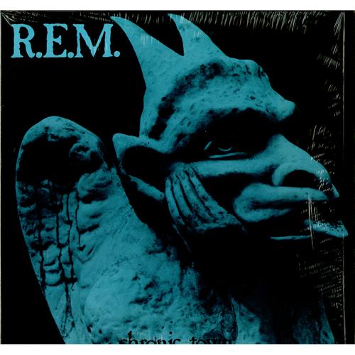 REM Chronic Town EP - Silver Label - Brown Vinyl 12" vinyl single (12 inch record / Maxi-single) US REM12CH83027