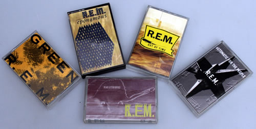 REM Collection of 5 Albums cassette album UK REMCLCO549615