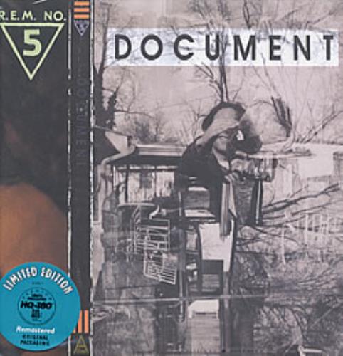REM Document - 180gm - Sealed vinyl LP album (LP record) US REMLPDO210518