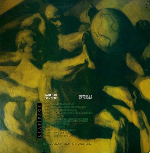 REM Document vinyl LP album (LP record) Brazilian REMLPDO254223