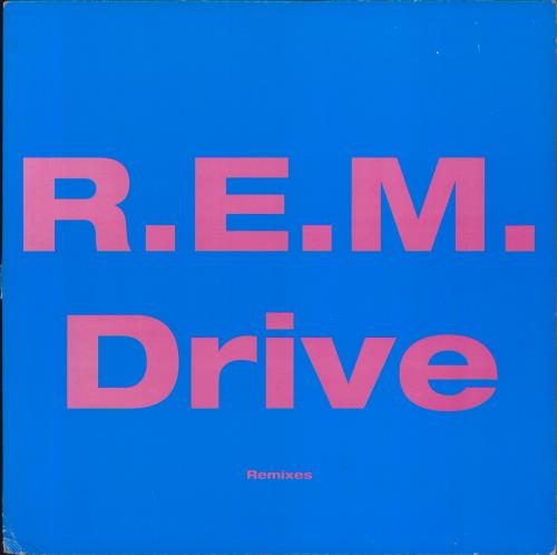 REM Drive - EX 12" vinyl single (12 inch record / Maxi-single) US REM12DR832237