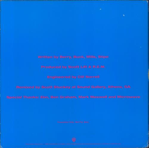 REM Drive - EX 12" vinyl single (12 inch record / Maxi-single) US REM12DR832237