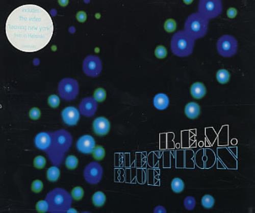 REM Electron Blue - CD2 CD single (CD5 / 5") UK REMC5EL344804
