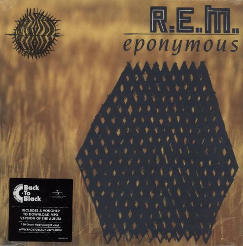 REM Eponymous - 180gm - Sealed vinyl LP album (LP record) UK REMLPEP755839