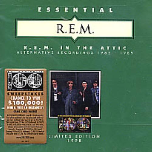 REM Essential R.E.M. In The Attic US CD album (CDLP) (263078)