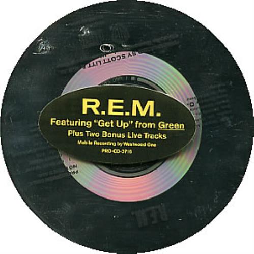 REM Get Up - sealed w/sticker CD single (CD5 / 5") US REMC5GE166546