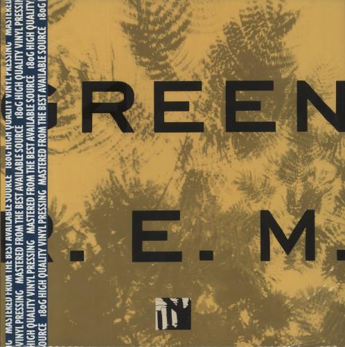 REM Green - 180gm vinyl LP album (LP record) UK REMLPGR249067