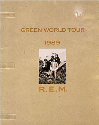 REM Green World Tour 1989 - Part Three tour programme UK REMTRGR36176