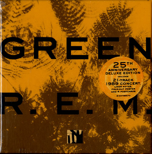 REM Green: 25th Anniversary - Sealed 2 CD album set (Double CD) UK REM2CGR588059