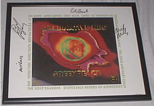 REM Greenpeace memorabilia US REMMMGR222440