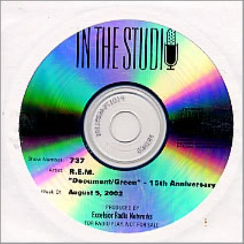 REM In The Studio CD album (CDLP) US REMCDIN232789