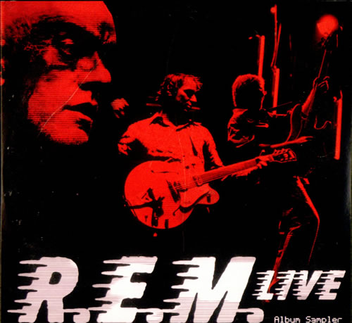REM Live Album Sampler CD single (CD5 / 5") UK REMC5LI502497