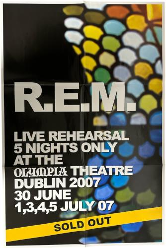 REM Live At The Olympia Vinyl Box Set UK REMVXLI487780