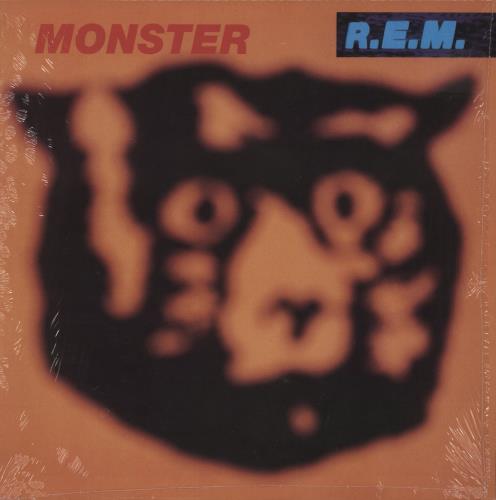 REM Monster - Shrink vinyl LP album (LP record) UK REMLPMO869358