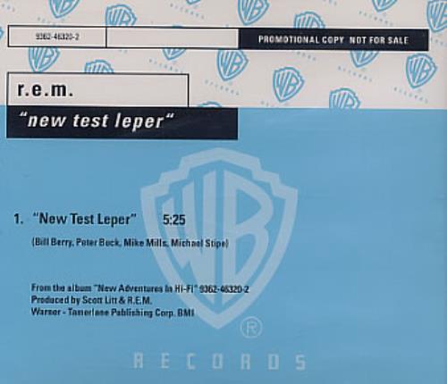 REM New Test Leper CD single (CD5 / 5") German REMC5NE86327