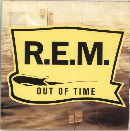 REM Out Of Time - EX vinyl LP album (LP record) German REMLPOU712549