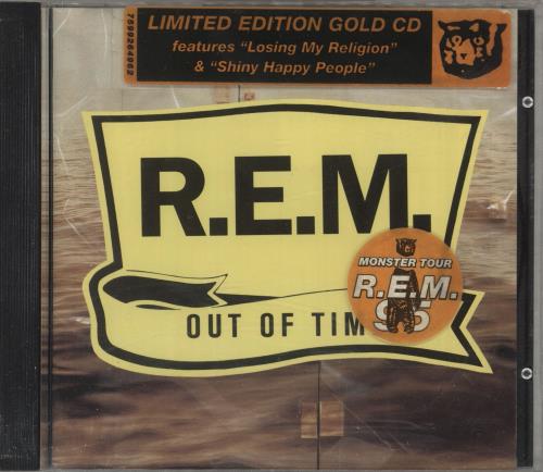 REM Out Of Time: Australasian Tour Edition CD album (CDLP) Australian REMCDOU38762