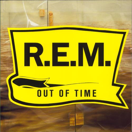 REM Out Of Time vinyl LP album (LP record) US REMLPOU226132