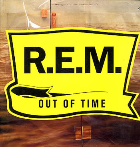 REM Out Of Time vinyl LP album (LP record) Colombian REMLPOU288735