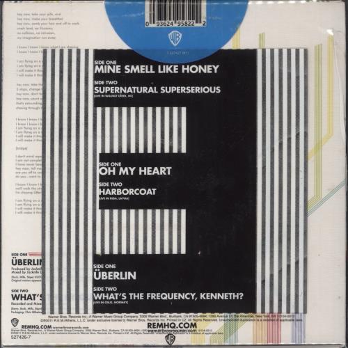 REM R.E.M. Three - Record Store Day 7" vinyl single (7 inch record / 45) US REM07RE537023