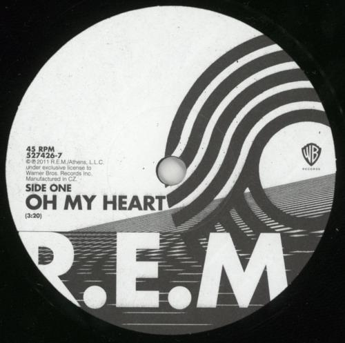 REM R.E.M. Three - Record Store Day 7" vinyl single (7 inch record / 45) US REM07RE865146