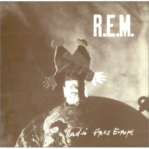 REM Radio Free Europe 7" vinyl single (7 inch record / 45) UK REM07RA106791