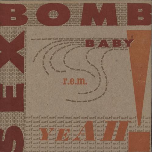 REM Sex Bomb - Complete + Mailer 7" vinyl single (7 inch record / 45) US REM07SE865129