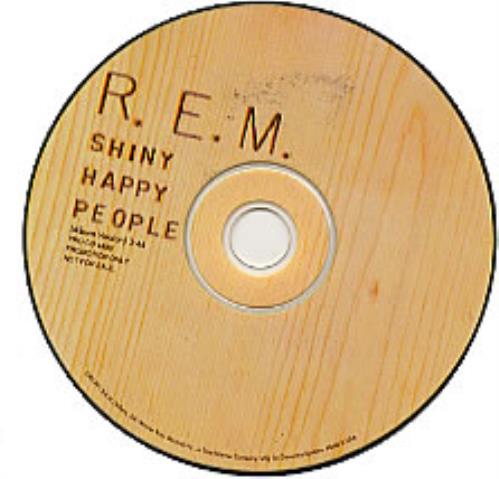 REM Shiny Happy People CD single (CD5 / 5") US REMC5SH02489