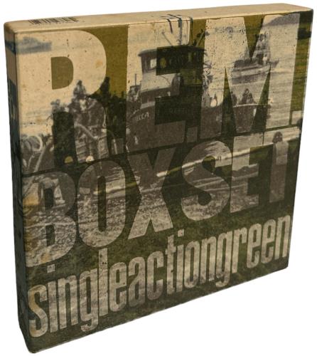 REM Single Action Green 7" single box set US REM7XSI606161