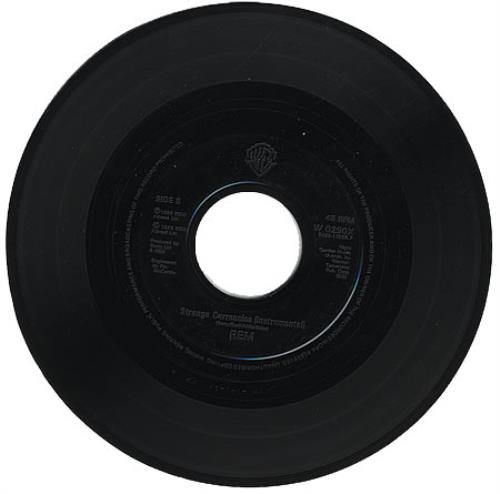 REM Strange Currencies 7" vinyl single (7 inch record / 45) UK REM07ST254080