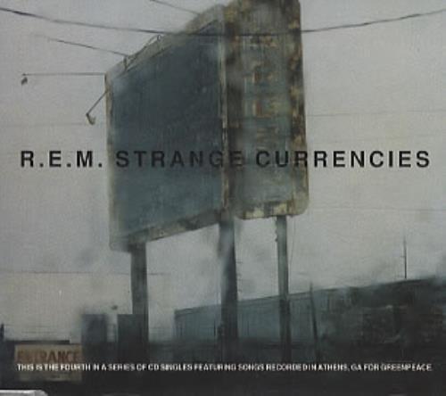 REM Strange Currencies CD single (CD5 / 5") UK REMC5ST45095