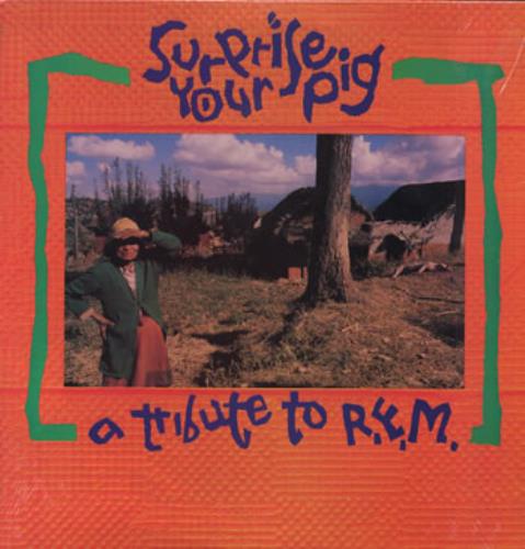 REM Surprise Your Pig LP + 7" vinyl LP album (LP record) US REMLPSU288130