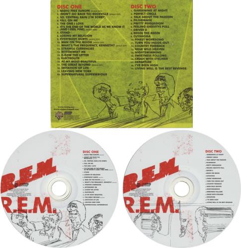 REM The Songs Of R.E.M. 2 CD album set (Double CD) US REM2CTH531156