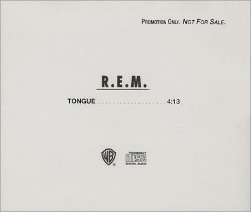 REM Tongue CD single (CD5 / 5") US REMC5TO56461