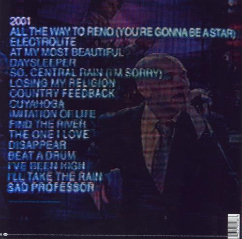 REM Unplugged 2001 2-LP vinyl record set (Double LP Album) UK REM2LUN828384