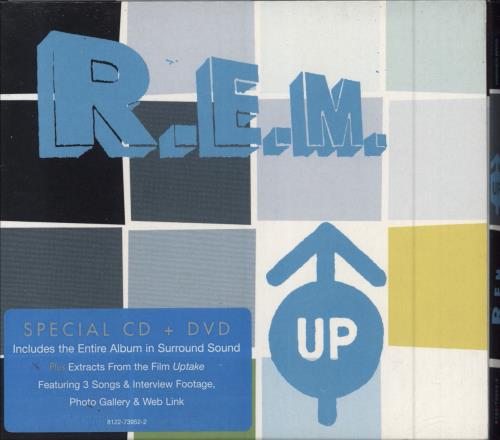 REM Up: Deluxe Edition 2-disc CD/DVD set UK REM2DUP784281