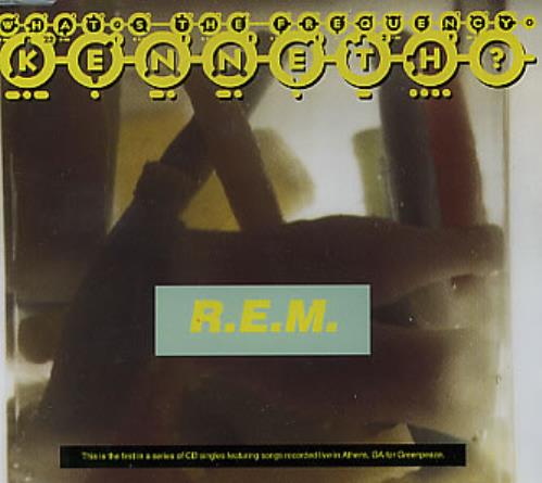 REM What's The Frequency Kenneth CD single (CD5 / 5") UK REMC5WH33287